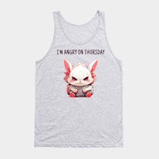 Angry thursday rabbit Tank Top